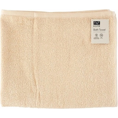 F&F Home taupe Basic osuška 70 x 120 cm