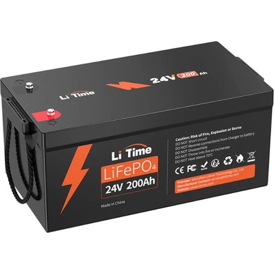 LiTime LiFePO4 baterie 24V 200Ah
