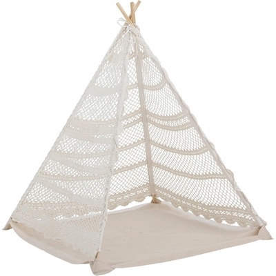 Bloomingville Béžový teepee stan Herle 110 x 100 cm
