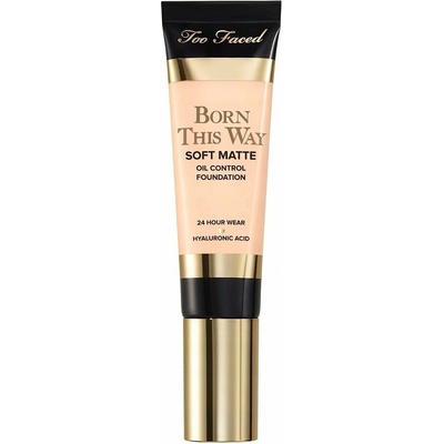 Too Faced Born This Way Soft Matte Foundation zmatňujúci make-up Almond 30 ml