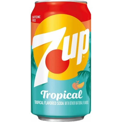 7 Up sycený nápoj s příchutí tropického ovoce 355 ml
