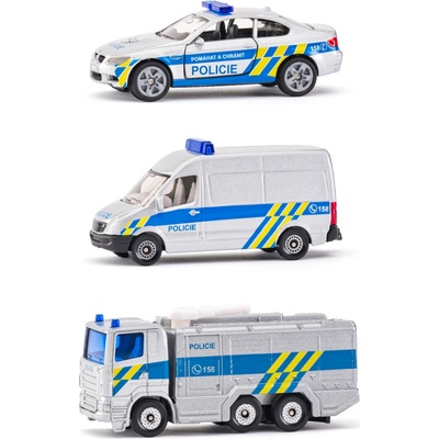 Siku set policejní sada 3 aut