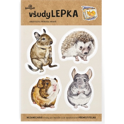 VšudyLepka lesní svět 030 drobní mazlíčci