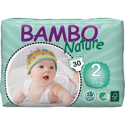 Bambo Plienkové nohavičky 2 Mini air plus 3-6 kg 30 ks