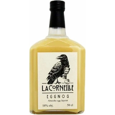 La Corneille Eggnog 18% 0,5 l (holá láhev)