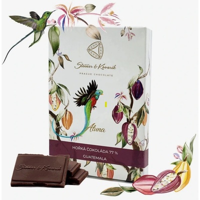 Aluna hořká 77% Guatemala 70 g