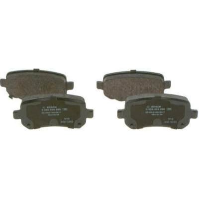 BOSCH Sada brzdových platničiek kotúčovej brzdy 0986494496