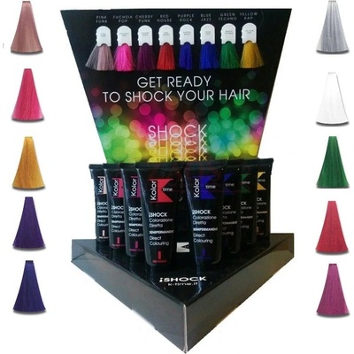 K-Time Shock semi-permanentní barva na vlasy Pink Funk 75 ml
