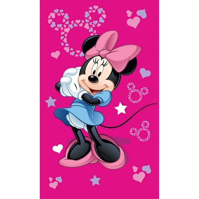 Jerry Fabrics Detský uterák Minnie Pink 30 x 50 cm