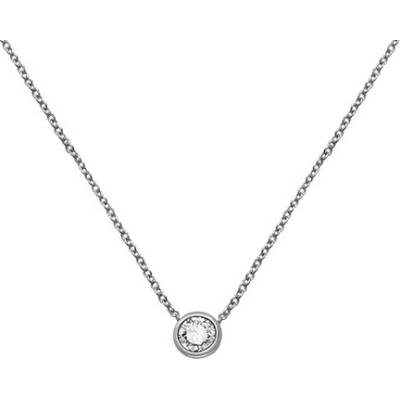SRJ Jewellery Europe Retiazka s briliantom z bieleho zlata 400426 b
