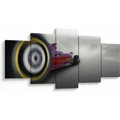 Obraz - Formule, pětidílný 150x80 cm