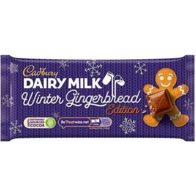Cadbury mléčná čokoláda s kousky perníku 120 g
