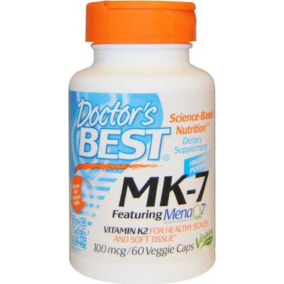 Doctor’s Best Vitamin K2 MK-7 100 µg 60 kapslí