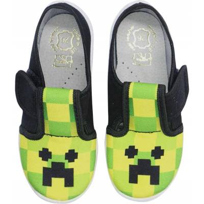 Raweks Detské papuče do škôlky domáce papuče CRAFT kocky Borys B8