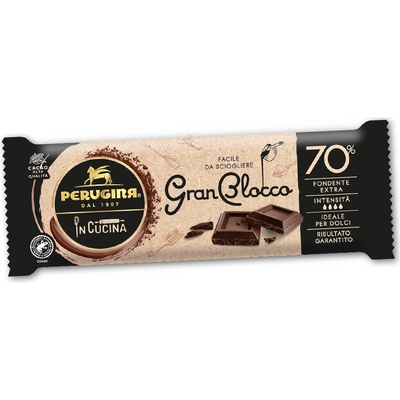 Perugina Gran Blocco extra horká čokoláda na varenie 23 x 150 g