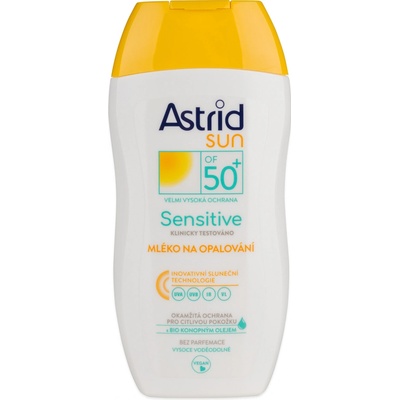 Astrid Sun Sensitive SPF50+ mléko na opalování spray 150 ml – Hledejceny.cz