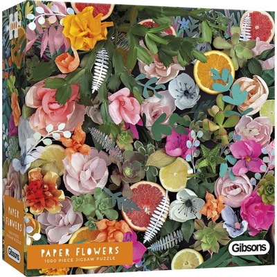 Gibsons Paper Flowers 1000 dielov