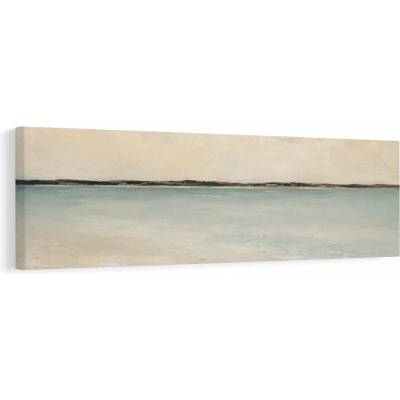 Dovido Obraz tiché moře pod světlou oblohou - 135x45