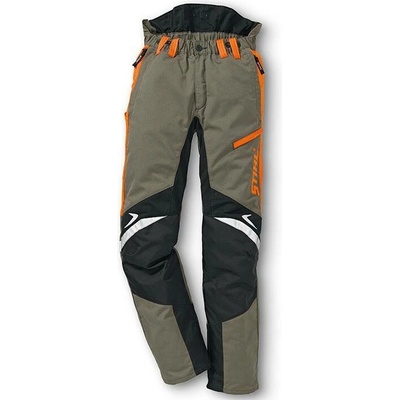 Stihl Function Ergo kalhoty do pasu zelená/oranžová