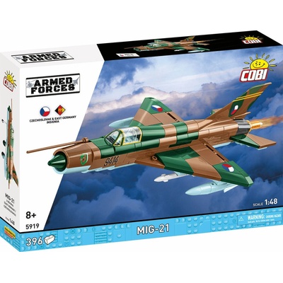 COBI 5919 Armed Forces Ruské stíhacie lietadlo MiG-21 1:48
