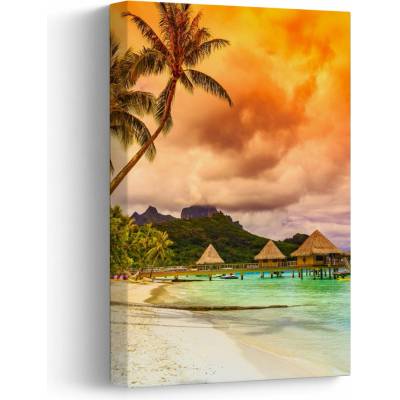 Obraz - Ostrov Bora Bora, jednodielny 20x30 cm