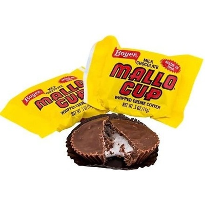 Mallo Cup košíček z mléčné čokolády s příchutí kokosu s fondánovou náplní 60 x 14 g