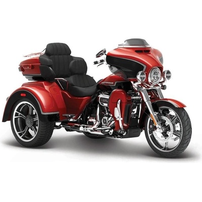 Harley Davidson Maisto Trikes CVO Tri Glide 2021 červená metalíza ASMA :12