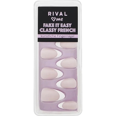 RIVAL Loves Me Umělé nehty Fake it easy Classy French