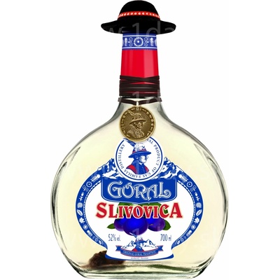 Goral Slivovica 52% 0,7 l (čistá fľaša)