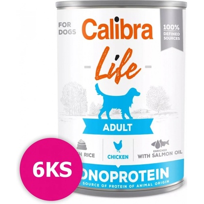 Calibra Dog Life Adult Chicken with Rice 400 g