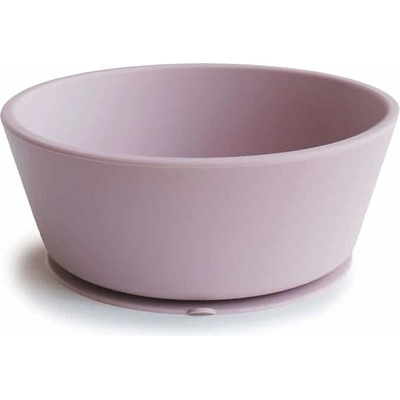 Mushie silikónová miska s prísavkou Soft Lilac 280 ml