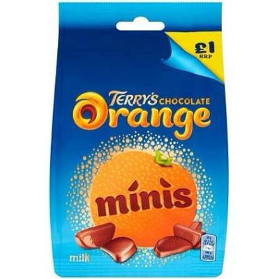 Terry's mini čokolády s příchutí pomeranče 95 g