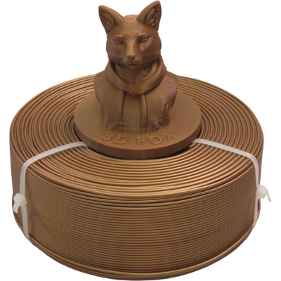 3DFOX PLA hodvábne medená 1 kg 1,75 mm