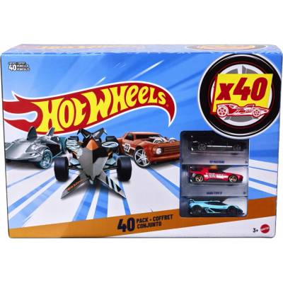 Mattel Hot Wheels Sada 40 autíček JDW08