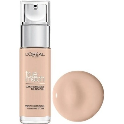 L'Oréal Paris True Match Super-Blendable Foundation make-up 1.R / 1.C Rose Ivory 1RC Rose Ivory 30 ml