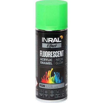 TEGRA INRAL fluorescenčný akrylový sprej 400 ml zelená