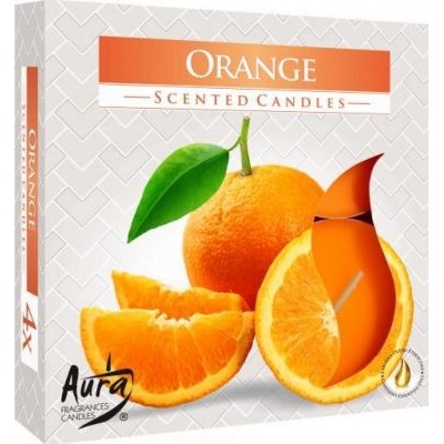 Bispol Aura MAXI Orange 4 ks