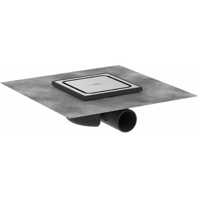 Hansgrohe RainDrain Spot podlahová vpusť, kartáčovaná nerezová ocel 56055800