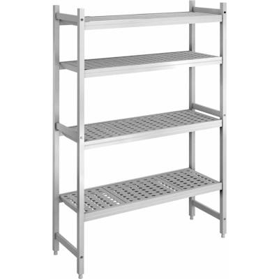 G.Gastro Základní hliníkový regál - 1066x1685 mm - Nosnost: 450 kg - D9779683