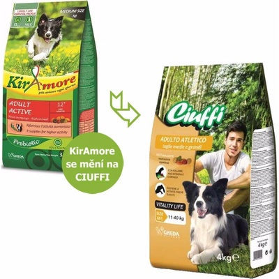 Ciuffi dog Adult Atletico 4 kg-3390
