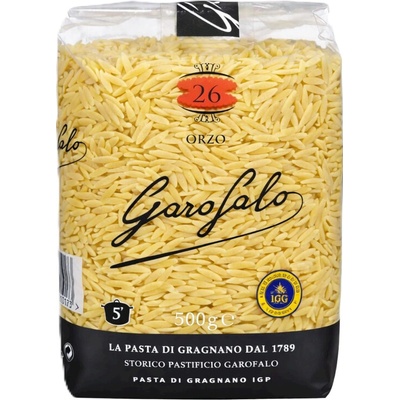Pastificio Lucio Garofalo Orzo těstovinová rýže 0,5 kg