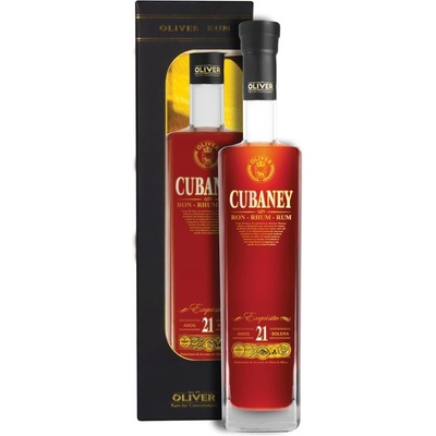 Cubaney Rum Solera 21y 38% 0,7 l (karton)