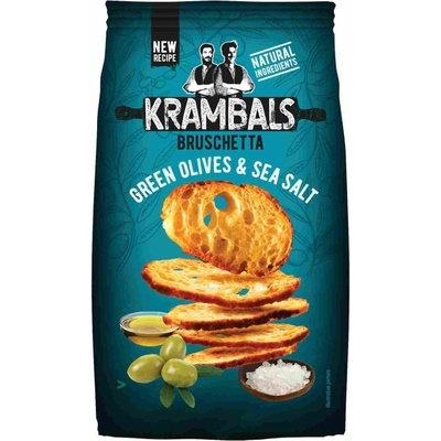 Krambals Green Olives & Sea Salt 70 g