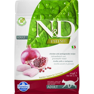 N&D Grain Free CAT Neutered Chicken&Pomegranate 300 g