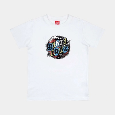 Santa Cruz Youth Pay Off Dot Front White