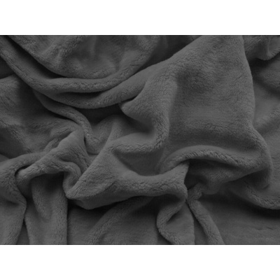 Textilomanie Plachta mikroplyš soft tmavosivá 180x200