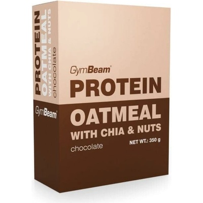 GymBeam Proteinová ovesná kaše s chia a ořechy 350 g