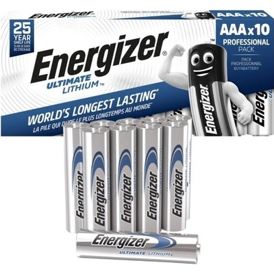 Energizer Ultimate Lithium AAA 10ks 7638900343533 – Hledejceny.cz