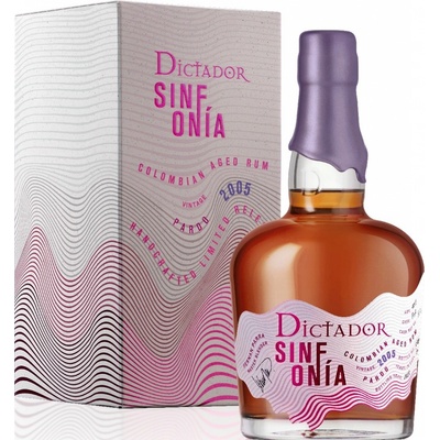 Dictador Sinfonia Pardo 17y 2005 41% 0,7 l (karton)