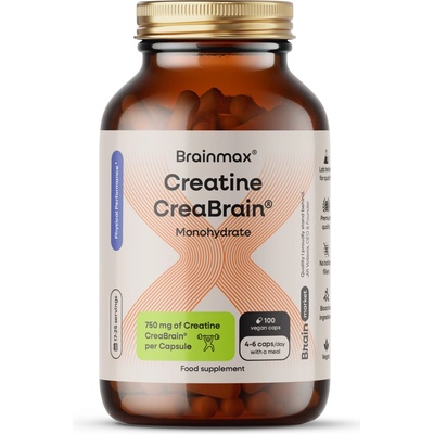 BrainMax Creatine CreaBrain 100 kapslí